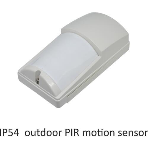 IP54 security home waterproof outdoor infrared detector PIR Motion sensor pet immunity optex lx402 NC NO signal output option