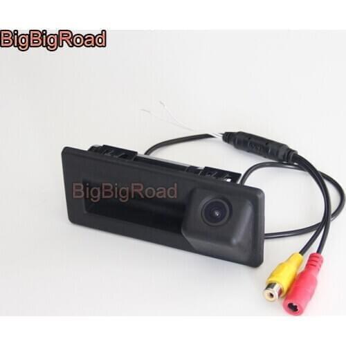BigBigRoad For Audi A4 A4L S4 RS4 B9 8W A3 RS3 S3 2015 2016 2017 Car HD Rear View CCD Parking Camera