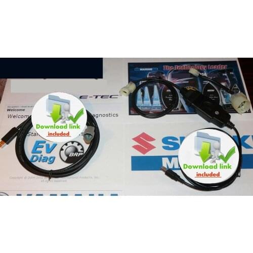 For SUZUKI MARINE outboard and EVINRUDE Outboard Diagnostic kit (SUZUKI+EVINRUDE)