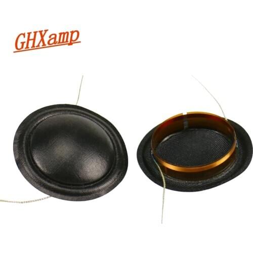 Ghxamp 16.43mm Tweeter Voice Coil 16Core KSV Silk Film Round Copper Winding 8OHM 2PCS