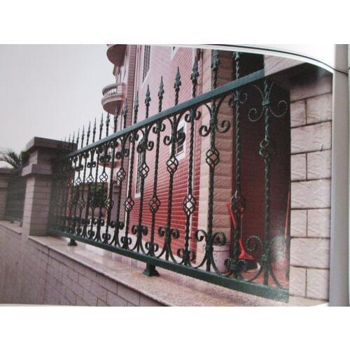 Wrought iron fencing Images ornate wrought iron fence with a unique snowflake-like design