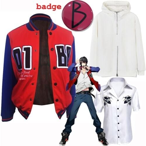Hot Hypnosis MIC Division Rap DRB Samatoki Aohitsugi Ichiro Yamada Cosplay Costumes for Women Men Adults Kids Coat T-shirt Badge
