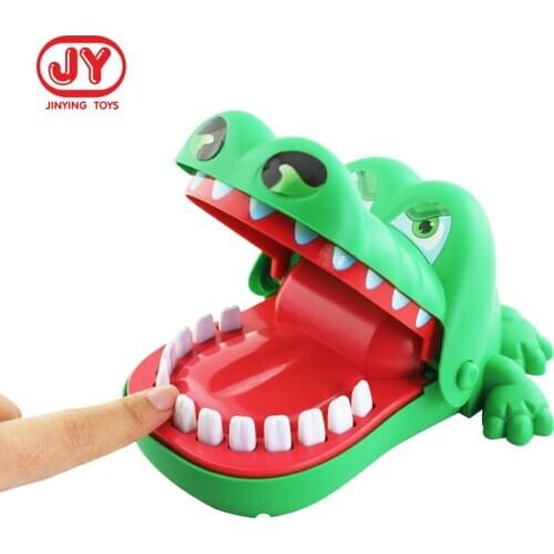 Crocodile biting his finger funny toys board game parents children interactive toys children mischief toys for boy gift