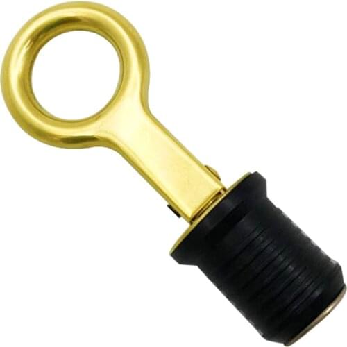 Brass Snap-Tite Drain Plug 1inch 25mm for Marine Boats Yacht Kayak Canoe