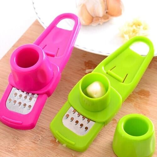 Multi-functional Ginger Garlic Grinding Grater Planer Slicer Cutter Cooking Tool
