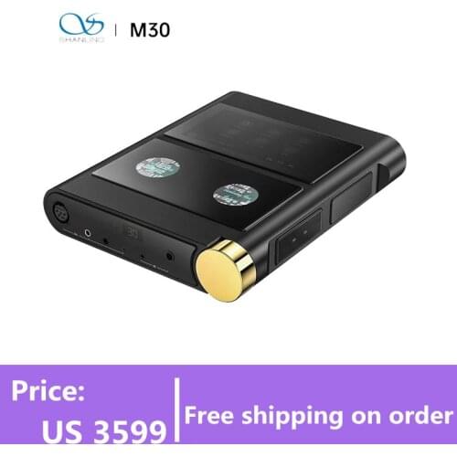 SHANLING M30 Portable Modular Streaming Media Player HiFi Headphone Amplifier AK4497 DSD DAC Balanced Output Support WLAN