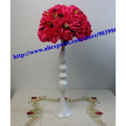 SPR 2018 plum wedding flower balls for wedding table centerpiece