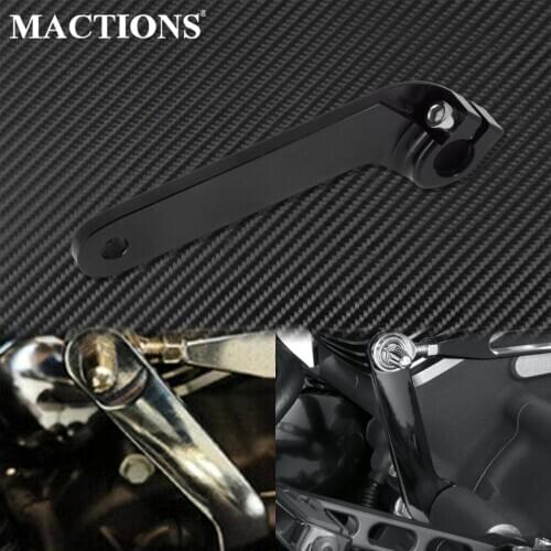 Motorcycle Inner Shift Rod Shifter Shaft Lever Bracket Black For Harley Touring Electra Glide Road King 1984-2021 Softail FL