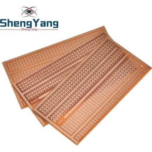 10PCS DIY Prototype Paper PCB Universal Experiment Matrix Circuit Board Two Holes Three Connected Hole Four Holes 5x9.5CM