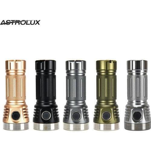 Astrolux MF01 Mini 7* SST20 5500LM CRI95 Type-C Rechargeable Campact EDC Flashlight 26650 21700 18650 Torch Lantern Spotlights