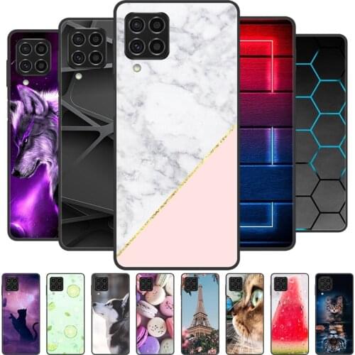 For Samsung A22 Case Shockproof Silicone Cover For Samsung Galaxy A22 4G A 22 GalaxyA22 Case Coque for Samsung A22 6.4" Fundas