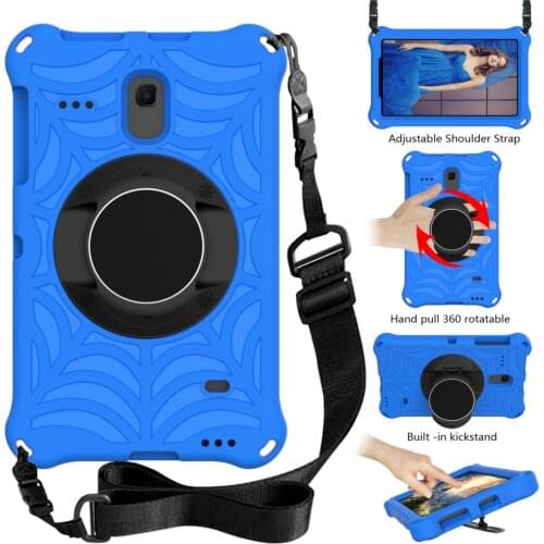 Case For Samsung Galaxy Tab A 8.0 SM-T380 T385 SM-T387 T377 T375 Tab 4 T330 T335 T331 Kids cover EVA Hand-held Stand Cover #S