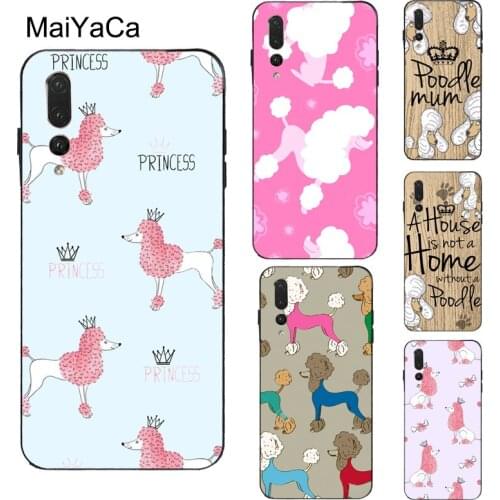 MaiYaCa Cartoon Poodles Pattern Case For Huawei Honor 8X 9X 9 10 Lite 20 Pro 10i 7A Pro 7C 8A 8C 8S Y6 Y9 Y7 2019 Nova 5T