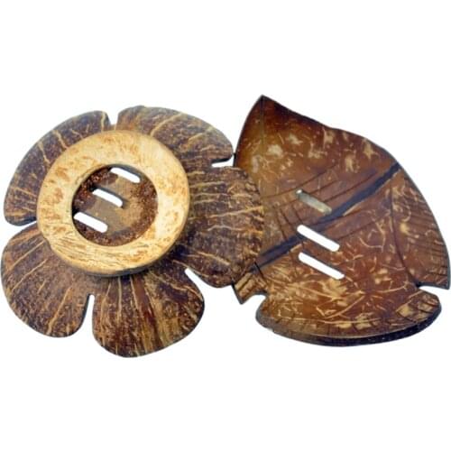 Soap Dish Holder Handmade Coconut Husk Soap Dish Creative Soap Rack For Kitchen/Bathroom