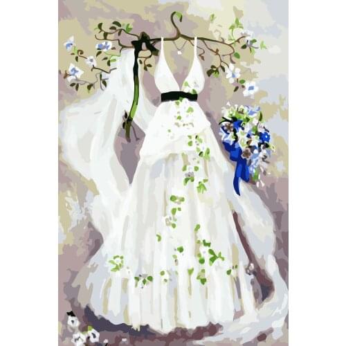 《Destiny for this life》 picture painting by numbers home decor birthday present decorative frames