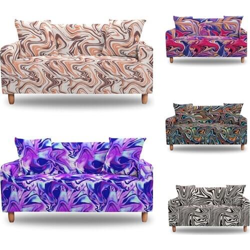 Stretch Slipcovers Sectional Elastic Sofa Cover for Living Room Couch Armchair 1/2/3/4 Seater