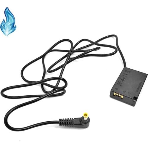 DR-E18 5.0x3.0mm LP-E17 ACK-E18 DC Coupler for Canon Camera EOS 77D 200D Rebel T6s 760D T6i T7i 750D Kiss 8000D x8i on Crane 2