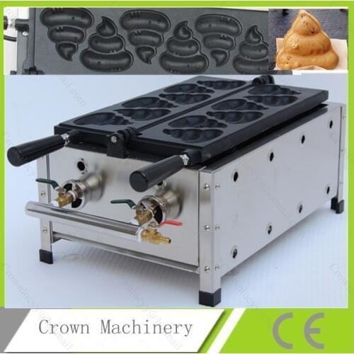 Gas Defecate shape 6 pieces Nonstick Korea waffle maker