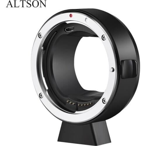 ATLSON EF-L Camera Lens Adapter Ring Auto Focusing EXIF Transmission Anti-shaking with 1/4 Thread for Canon EF/EF-S Mount Lens
