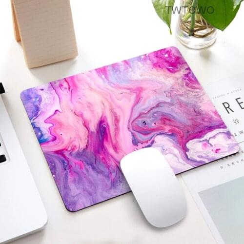 Mouse Pad Retro Office Decoration High Quality Non-slip Durable Seaming Marble Desk Pad School Supplies Desk