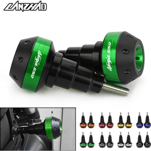 NINJA650 Motorcycle Exhaust Frame Slider Side Crash Protection System Pad Accessories for Kawasaki Ninja 650 2017 2018 2019 2020