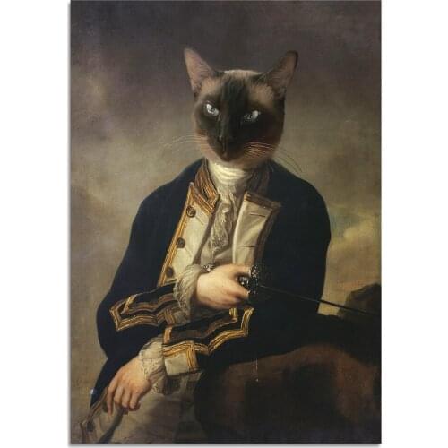 Full Diamond Painting Animal Head Nordic Vintage Style Human Body Home Decoration Wall Decor Handmade Diy Gift