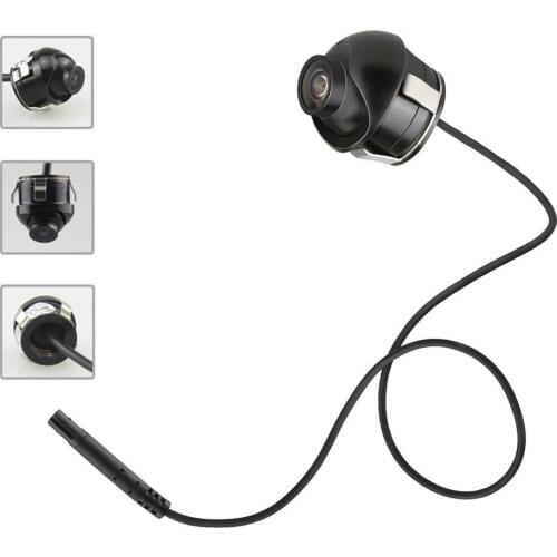 Waterproof HD Rear Car Rear View Reverse 360 degree range 170 degree wide angle Night Vision Backup Parking Camera (Black)