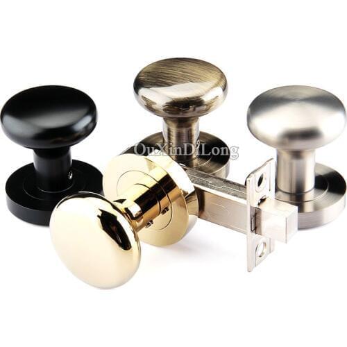 High Quality Zinc Alloy Background Door Lock Interior Invisible Hidden Door Knobs Lock Bedroom Entry Lock Keyless Handles Locks