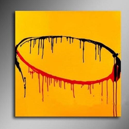 High quality Hand Painted Abstract the colorful world Oil Painting Canvas Wall Art Picture For living room bedroom office decor