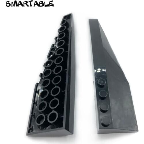 Smartable Wedge Curved Brick 3x12 Right Building Block MOC Parts Toys For Kids Compatible Major Brands 42060 Technic 10pcs/lot