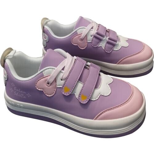 Sports Running Women Sneakers Harujuku Feminine Sweet Cosplay Girls Female Kawaii Japanese Pink Cute Anime Student Lolita Shoes