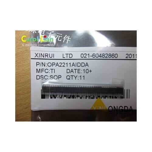 100pcs/lot OPA2211AIDDA OPA2211AIDDAR OPA2211A