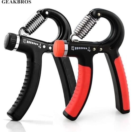 5-60Kg Gym Fitness Hand Grip Men Adjustable Finger Heavy Exerciser Strength for Muscle Developer Recovery Hand Gripper Trainer