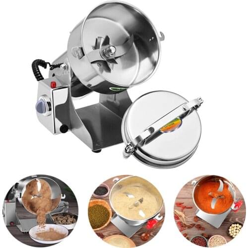 800g Swing Type Electric Grain Grinder 220V Cereal Mill Herb Coffee Dry Mill Grinding Machine