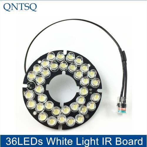 White Light,back light 36 x 5 White IR LED board CCTV cameras night vision DC12V power supply.CY-36F5WIR