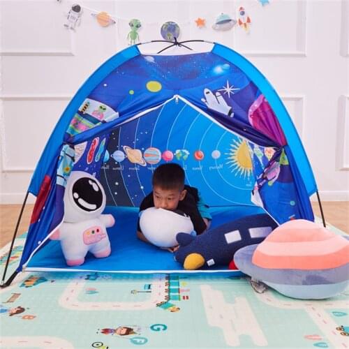 Eight Planets Childrens Play Tent Alien UFO Play House Castle Portable Foldable Folding Tent Girls Boy Room Decoration