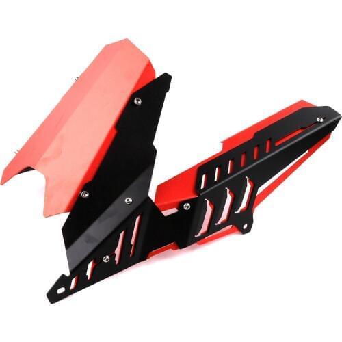 For YAMAHA YZF R3 R25 MT 03 MT03 MT-03 2013-2015 2016 2017 CNC Rear Fender Mudguard & Chain Guard Cover Kit YZF-R25