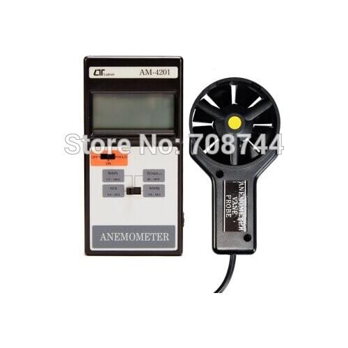Lutron AM-4201 portable Vane Anemometer Wind Speed Meter 0.4-30m/s