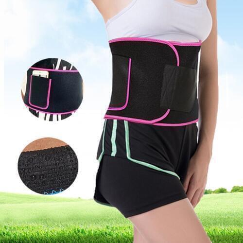 Waist Trainer Neoprene Body Shaper Trimmer Adjustable Slimming Belt Weightlifting Running Women Men Waist Cincher Corsets
