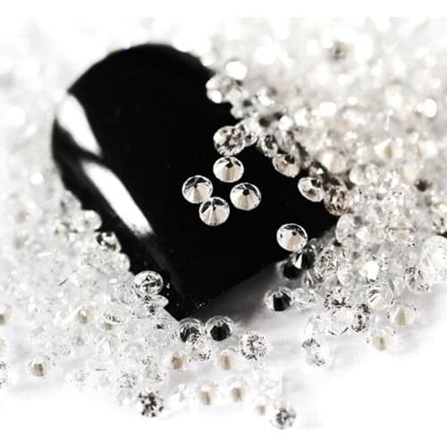 New Nail Art Rhinestone Micro Manicure Decoration Tiny Mini Rhinestones Glass Need to use Glue For Bags, Garment