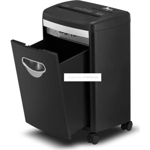 High Secrecy Level A4 Size Office Automatic Electric Paper Shredder Effect 3x12mm Electric Card Paper Crush Shredder T618D