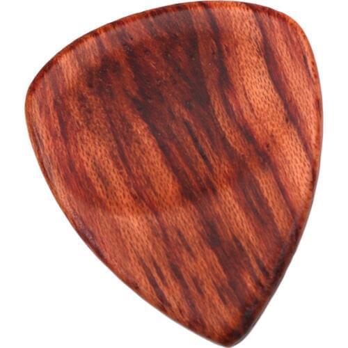 Rosewood Wooden Guitar Picks Kit For Bass, Electric & Acoustic Guitars
