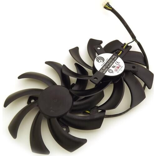 PLD09210D12HH DC12V 0.40A 85mm For XFX R9 380 280X 270X 290X Graphics Card Cooling Fan 4Pin