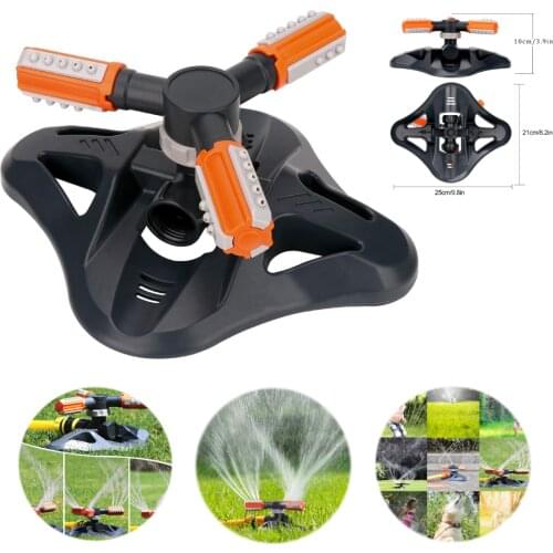 Garden Sprinklers for Yard Flexible Spray 360 Degree Rotating Water Sprinkler System for Lawn, Plant Park Grass Lawn Watering