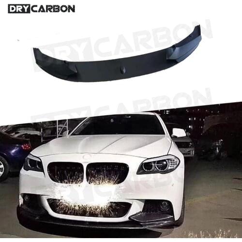 Front Lip Spoiler Splitters for BMW 5 Series F10 520i 528i 530i 535i M-sport 2012-2018 Head Bumper Chin Flaps Guard