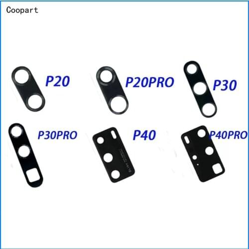 2pcs/lot Coopart New Back Rear Camera glass lens for Huawei P20 Pro /P20 Lite/ P30 Pro/ P30 Lite / P40 /P40 Pro with Sticker