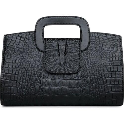 Crocodile pattern Pu leather female Totes bag handbag female shoulder messenger bag women clutch bag ladies fashion envelope bag