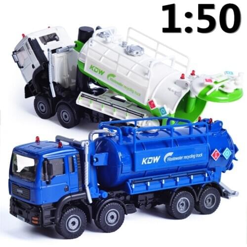 High simulation alloy cars model,1:50 metal Waste truck,Transport Engineering Automotive,Engineering Model,free shipping