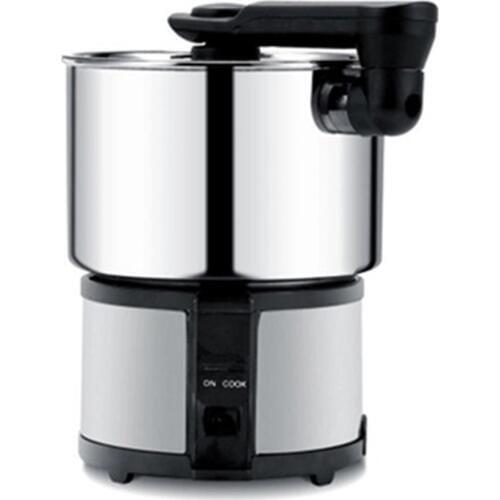 YUEWO 304 stainless steel multi-function electric skillet portable travel leisure folding electric hot pot home small kettle