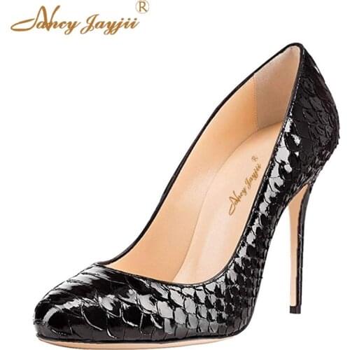 So Kate Patent Leather Bridesmaid Women Pumps Shoes Party Snake Shape High heels 12cm 8cm 10cm Wedding Red Black Blue Size 45 41